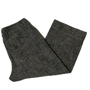 Women’s NEW YORK & COMPANY, 55% Linen, Casual Capris, Black/White, Size 8